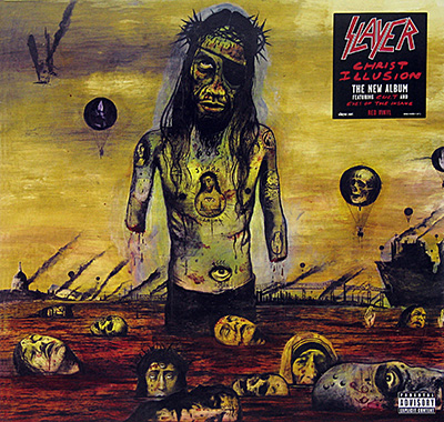 SLAYER - Christ Illusion album front cover vinyl record